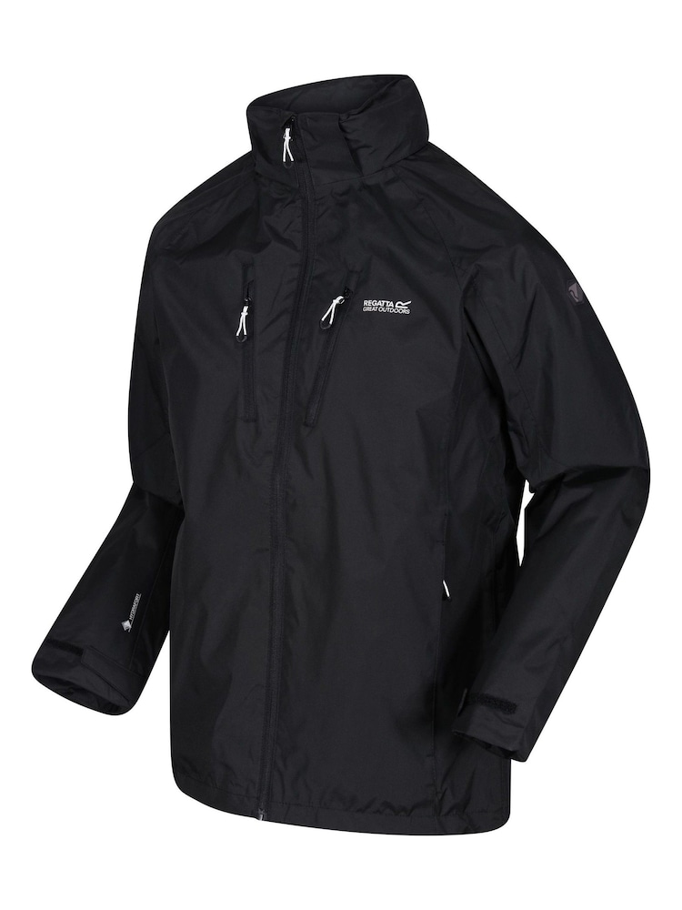 Regatta Black Waterproof Calderdale V Waterproof Jacket - Image 9 of 9