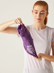 Morado - Chaqueta impermeable y plegable para mujer Pack It III de Regatta - Imagen 6 de 9