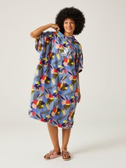 Regatta Blue Adult Towel Robe - Image 3 of 9