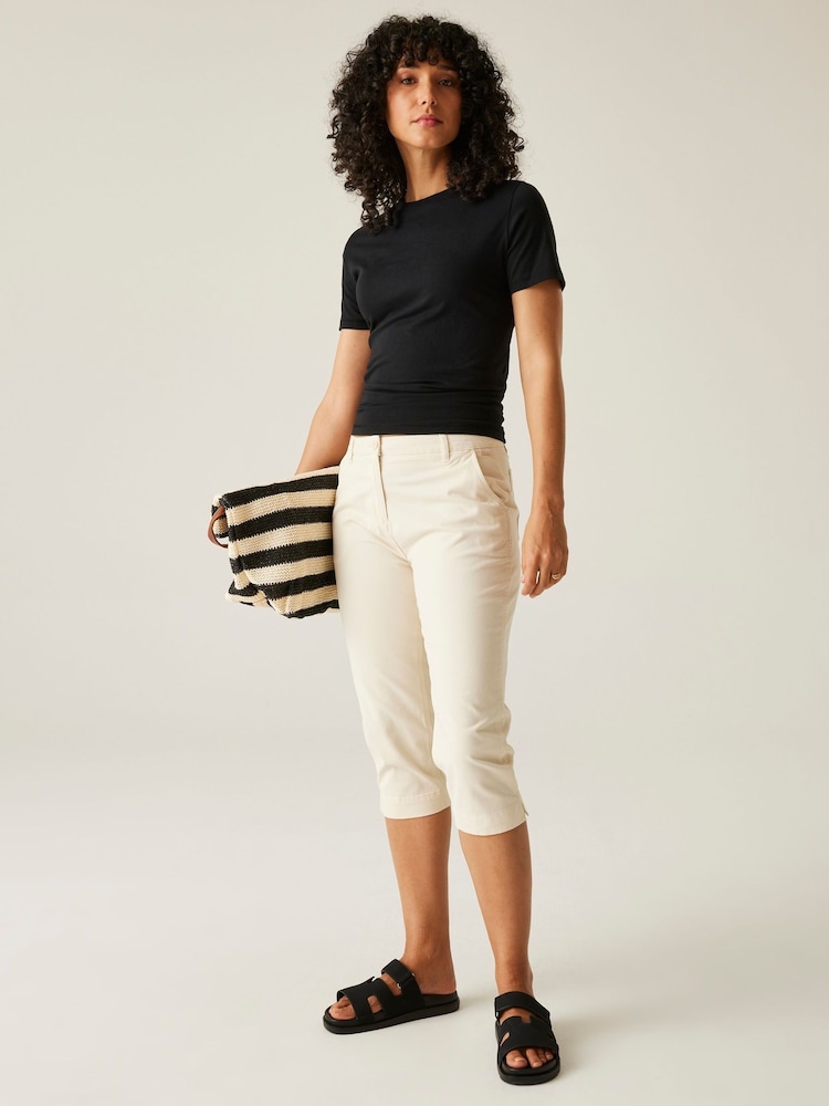 Regatta White Bayletta Capri Trousers - Image 3 of 4