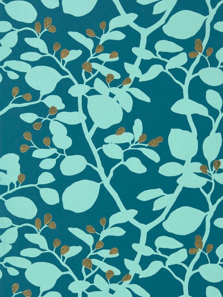 Harlequin Green Ardisia 10.05M Wallpaper - Image 1 of 1