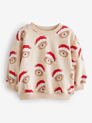 Teddy Bear Christmas Sweatshirt (3mths-7yrs) - Image 5 of 7