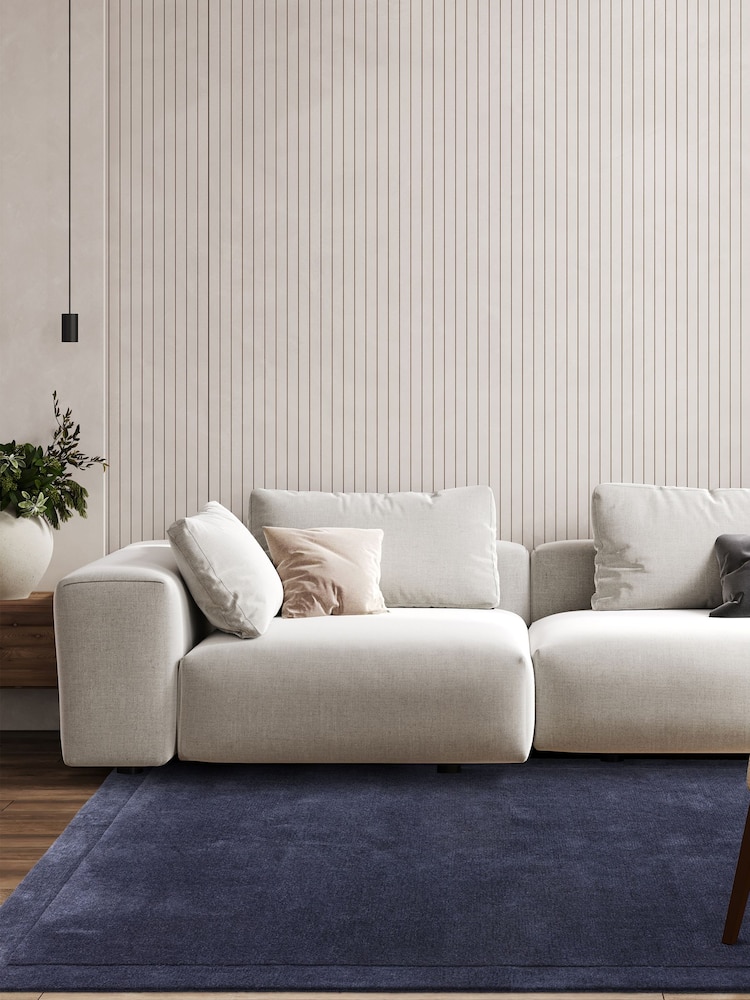 Asiatic Rugs Navy Rise Rug - Image 1 of 4