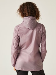 Regatta Purple Light Womens Waterproof Pack It Jacket III - Image 2 of 9