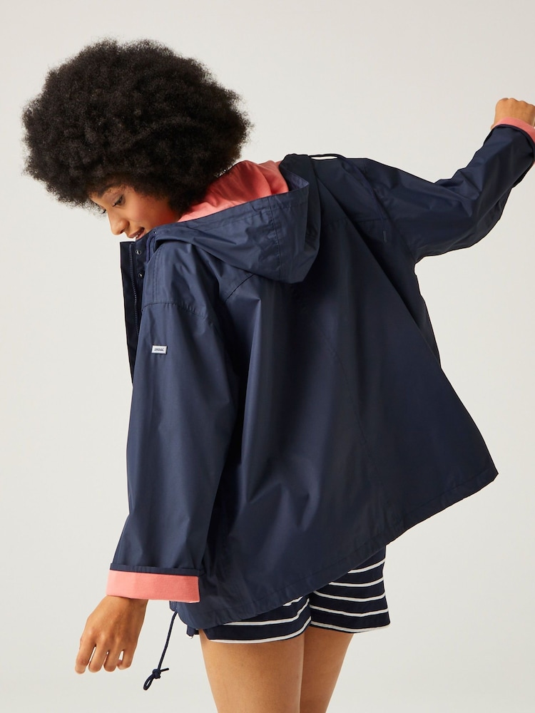 Regatta Dark Blue Sarika Waterproof Jacket - Image 2 of 7