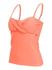 Regatta Pink Bolt Womens Aceana III Tankini Top - Image 9 of 9