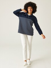 Blau - Regatta – „Bayletta“ Halbreißverschluss-Pullover - Bild 3 von 7