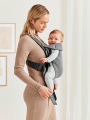 BabyBjörn Dark Grey Baby Carrier Mini Woven - Image 1 of 4