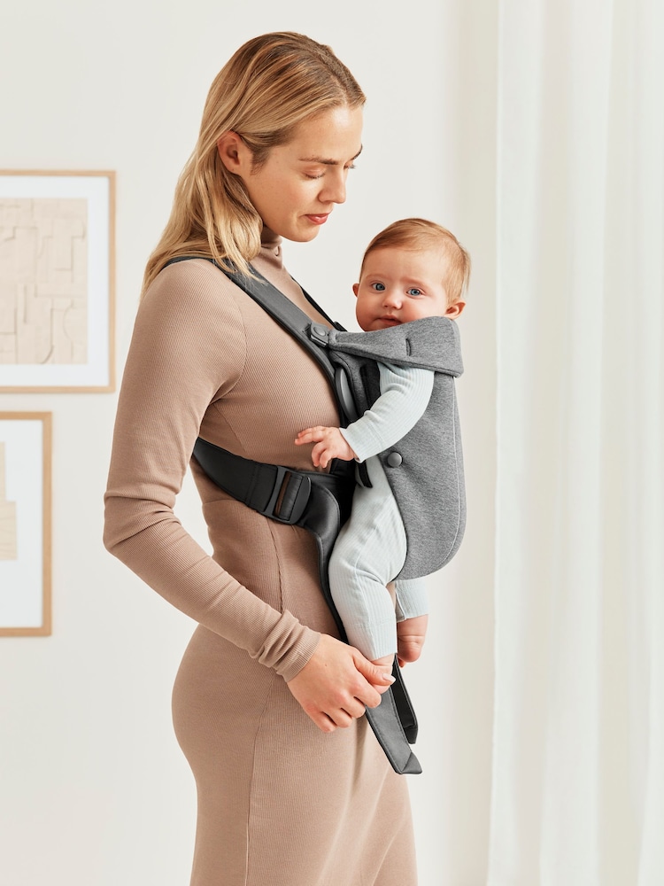BabyBjörn Dark Grey Baby Carrier Mini Woven - Image 1 of 4