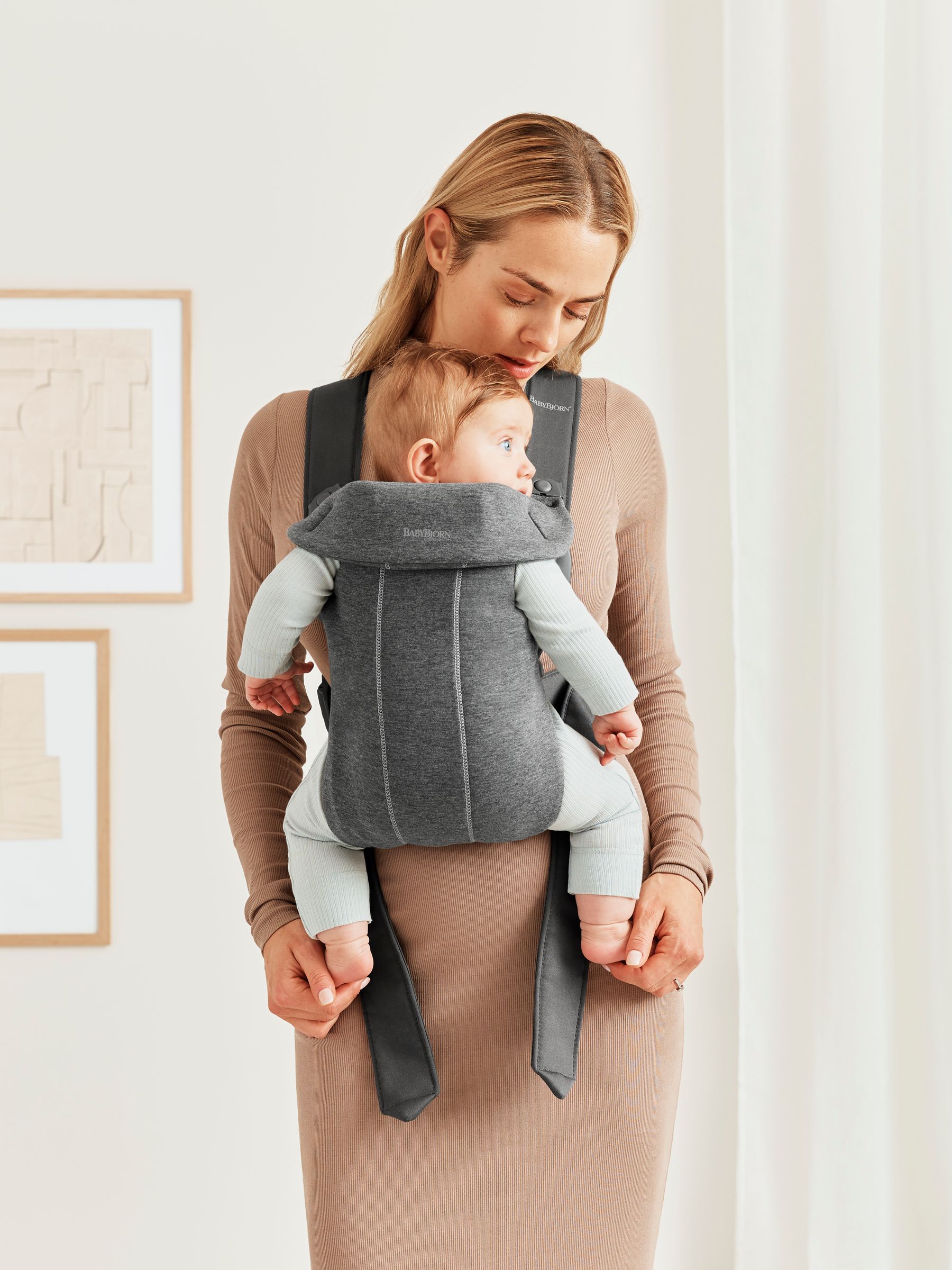 Buy BabyBjorn Grey 3D Jersey Baby Carrier Mini from the Next UK online shop