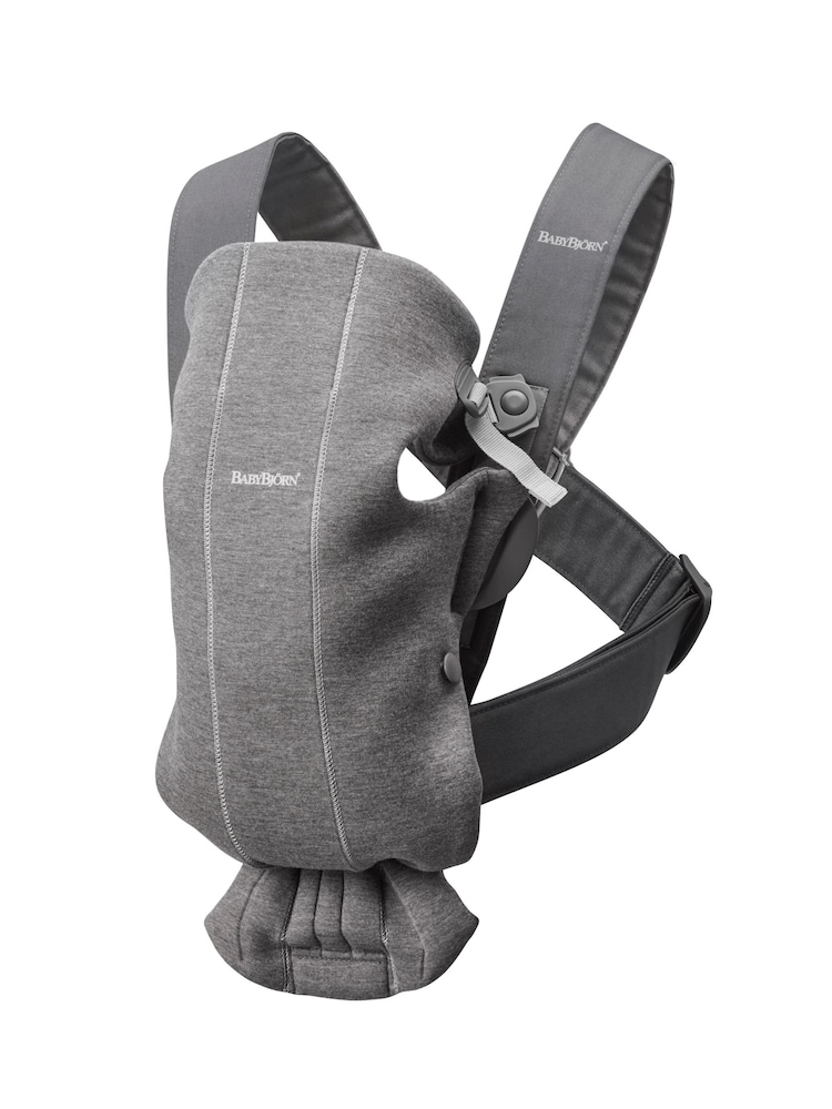 BabyBjörn Dark Grey Baby Carrier Mini Woven - Image 4 of 4