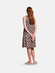 Regatta Black Orla Kiely Summer Sleeveless 100% Cotton Dress - Image 2 of 7