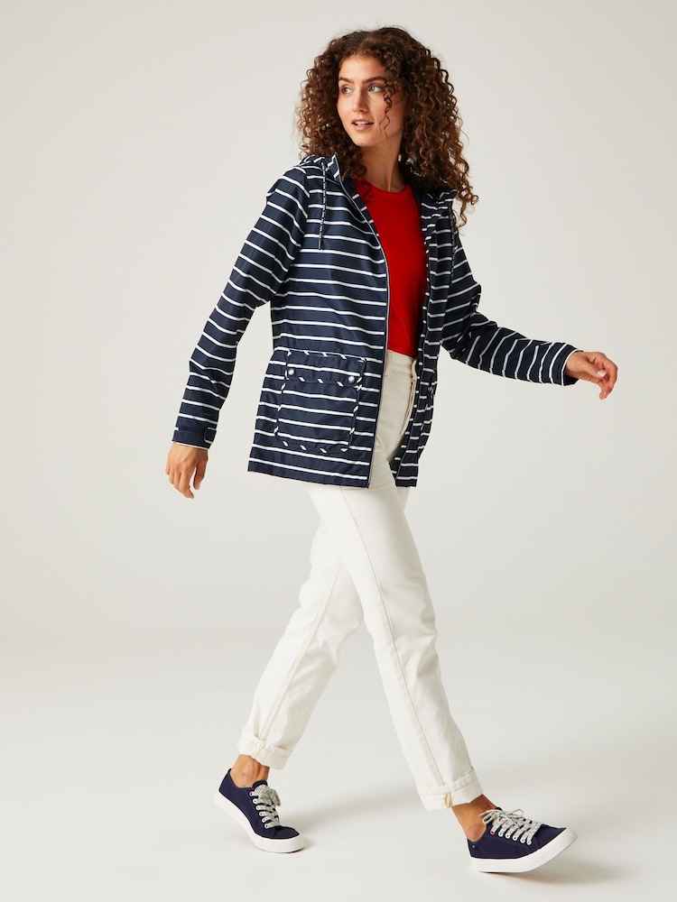 Regatta Navy/White Bayletta Waterproof Jacket - Image 2 of 9