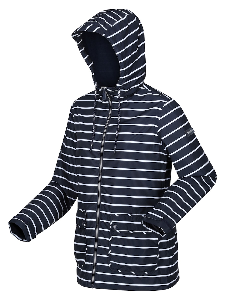 Regatta Navy/White Bayletta Waterproof Jacket - Image 9 of 9