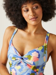 Regatta Blue Print Sakari Tummy Control Swimsuit - Image 5 of 8