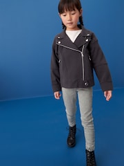 Grey Regular Length Stretch Jeggings (3-16yrs) - Image 1 of 7