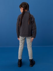 Grey Regular Length Stretch Jeggings (3-16yrs) - Image 3 of 7