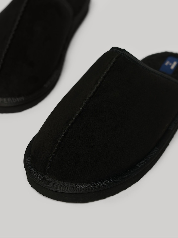 Superdry Black Mule Slippers - Image 3 of 3
