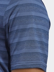 adidas Golf Two Colour Striped Polo Shirt - Image 6 of 7