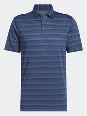 adidas Golf Two Colour Striped Polo Shirt - Image 7 of 7