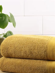 Drift Home Yellow Abode Eco Towel - Image 2 of 4