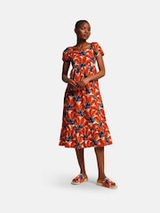 Regatta Orla Kiely Midi-Sommerkleid aus 100 % Baumwolle - Bild 1 von 7
