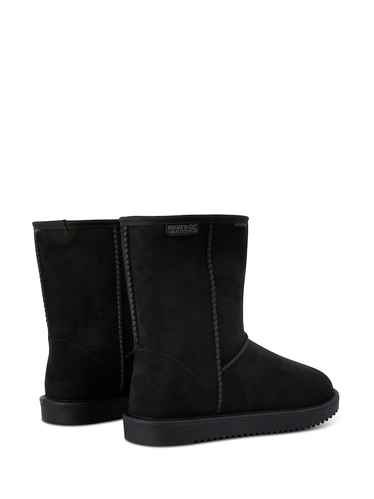 Negro - Regatta Risley Mid Waterproof Snow Boots - Imagen 2 de 6 Negro - Regatta Risley Mid Waterproof Snow Boots - Imagen 2 de 6