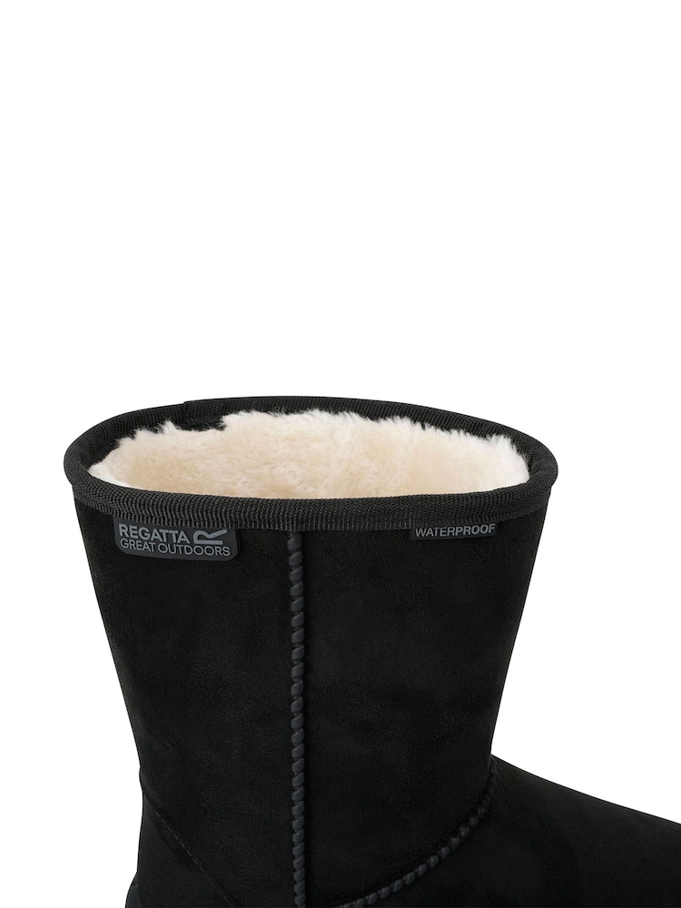 Negro - Regatta Risley Mid Waterproof Snow Boots - Imagen 6 de 6 Negro - Regatta Risley Mid Waterproof Snow Boots - Imagen 6 de 6