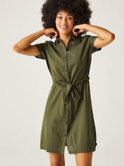 Regatta Green Rema 100% Cotton Dress - Image 1 of 7
