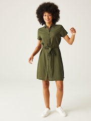 Regatta Green Rema 100% Cotton Dress - Image 3 of 7