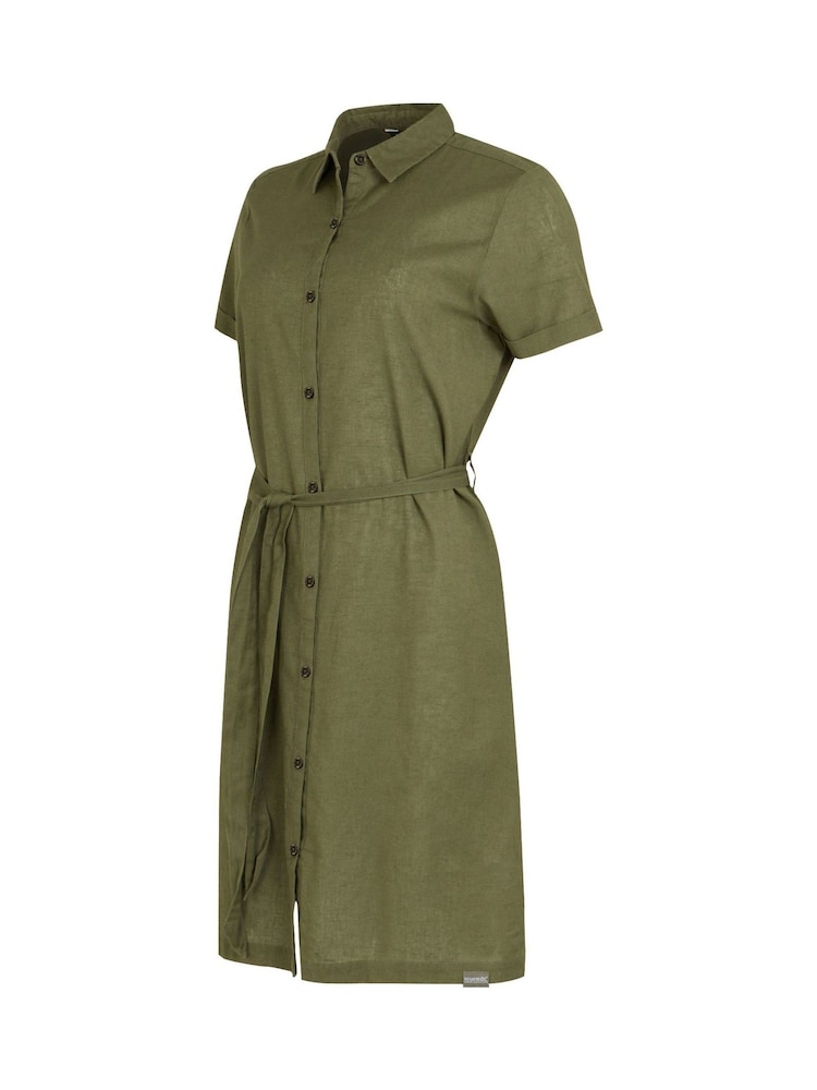 Regatta Green Rema 100% Cotton Dress - Image 7 of 7