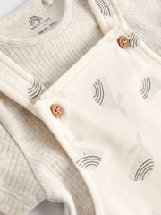 رمادي/أبيض حوت - أوفرول جيرسيه للبيبي (0 شهور - 3 سنوات) - صورة 5 من 10