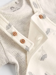 رمادي/أبيض حوت - أوفرول جيرسيه للبيبي (0 شهور - 3 سنوات) - صورة 6 من 10