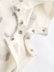 رمادي/أبيض حوت - أوفرول جيرسيه للبيبي (0 شهور - 3 سنوات) - صورة 7 من 10