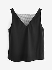 Black Embellished Sparkle Sleeveless Top - Image 5 of 6