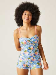 Regatta Sky Blue Womens Aceana III Tankini Top - Image 1 of 7