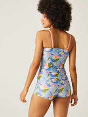 Regatta Sky Blue Womens Aceana III Tankini Top - Image 2 of 7