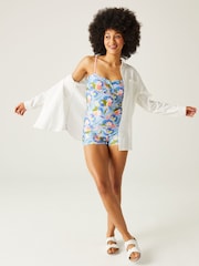 Regatta Sky Blue Womens Aceana III Tankini Top - Image 3 of 7