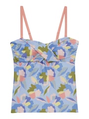 Regatta Sky Blue Womens Aceana III Tankini Top - Image 5 of 7
