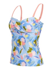 Regatta Sky Blue Womens Aceana III Tankini Top - Image 7 of 7