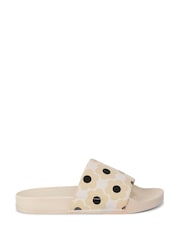 Regatta Cream Orla Kiely Sliders - Image 1 of 6