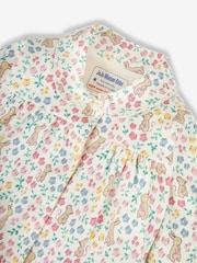 JoJo Maman Bébé Cream Jersey All-In-One Pyjamas - Image 2 of 3
