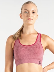Dare 2b Pink Dont Sweat It II Sports Bra - Image 1 of 9