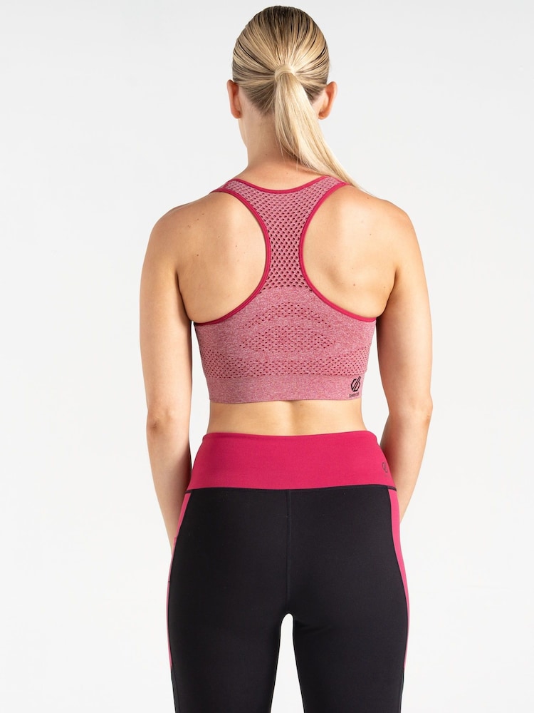 Dare 2b Pink Dont Sweat It II Sports Bra - Image 4 of 9