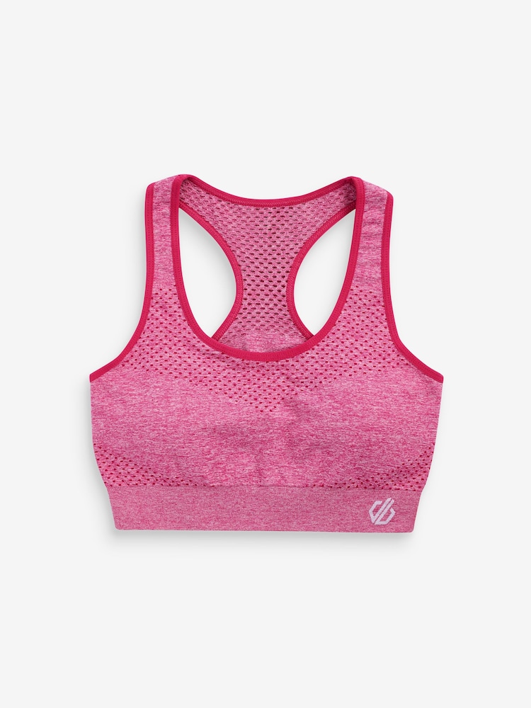 Dare 2b Pink Dont Sweat It II Sports Bra - Image 6 of 9