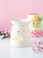 Something Different White White Beach Oil Burner - Image 1 of 4