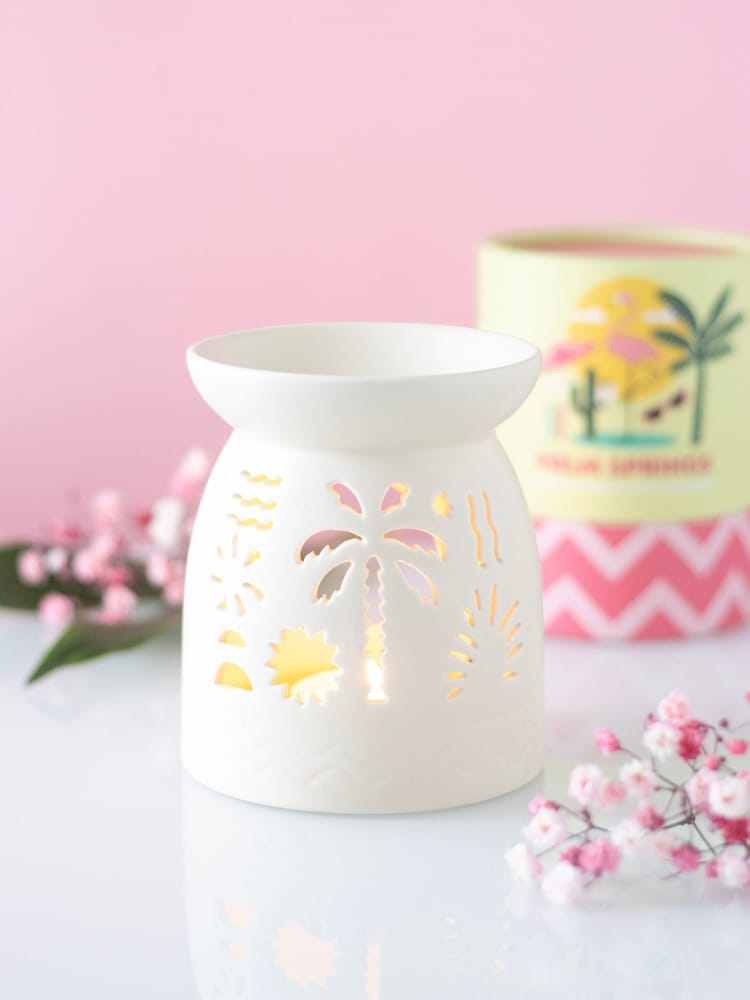 Something Different White White Beach Oil Burner - Image 1 of 4 Something Different White White Beach Oil Burner - Image 1 of 4