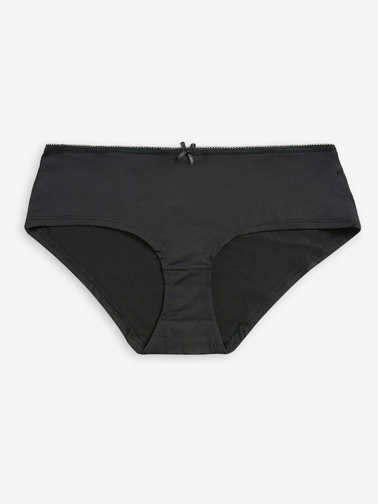 Praline Nude Short Microfibre Knickers 5 Pack - Image 4 of 4