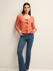 Tintenblau - Superweiche Denim-Schlagjeans - Bild 1 von 7