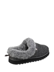 Skechers Grey Keepsakes Ice Angel Mule Slippers - Image 2 of 4